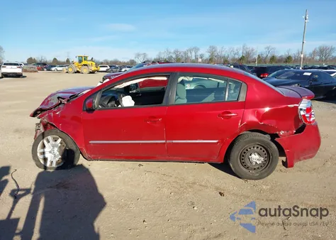 2012 Nissan Sentra 2.0 S из США, поврежденный, VIN 3N1AB6AP5CL681926